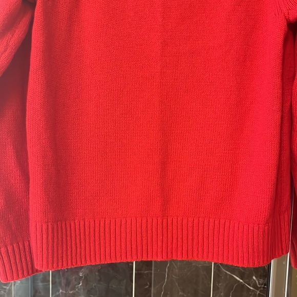 Banana Republic red sweater, size S, NWT. - Picture 6 of 9